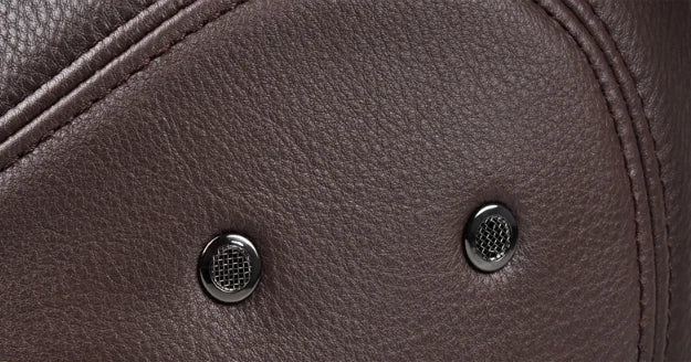 Men's outdoor leather hat winter Berets