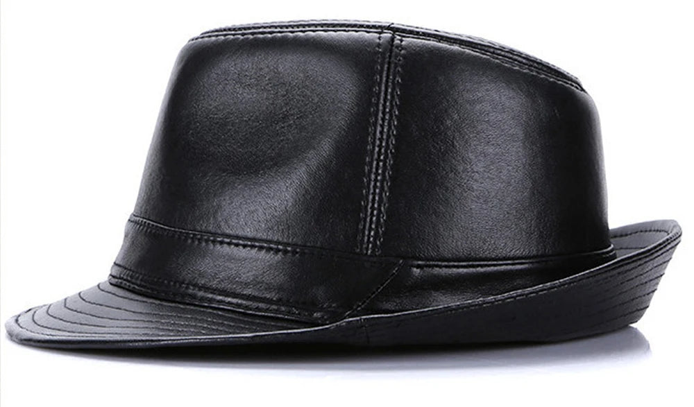 New Men Real Genuine Sheepskin Leather