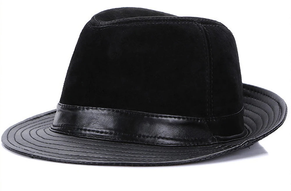 New Men Real Genuine Sheepskin Leather