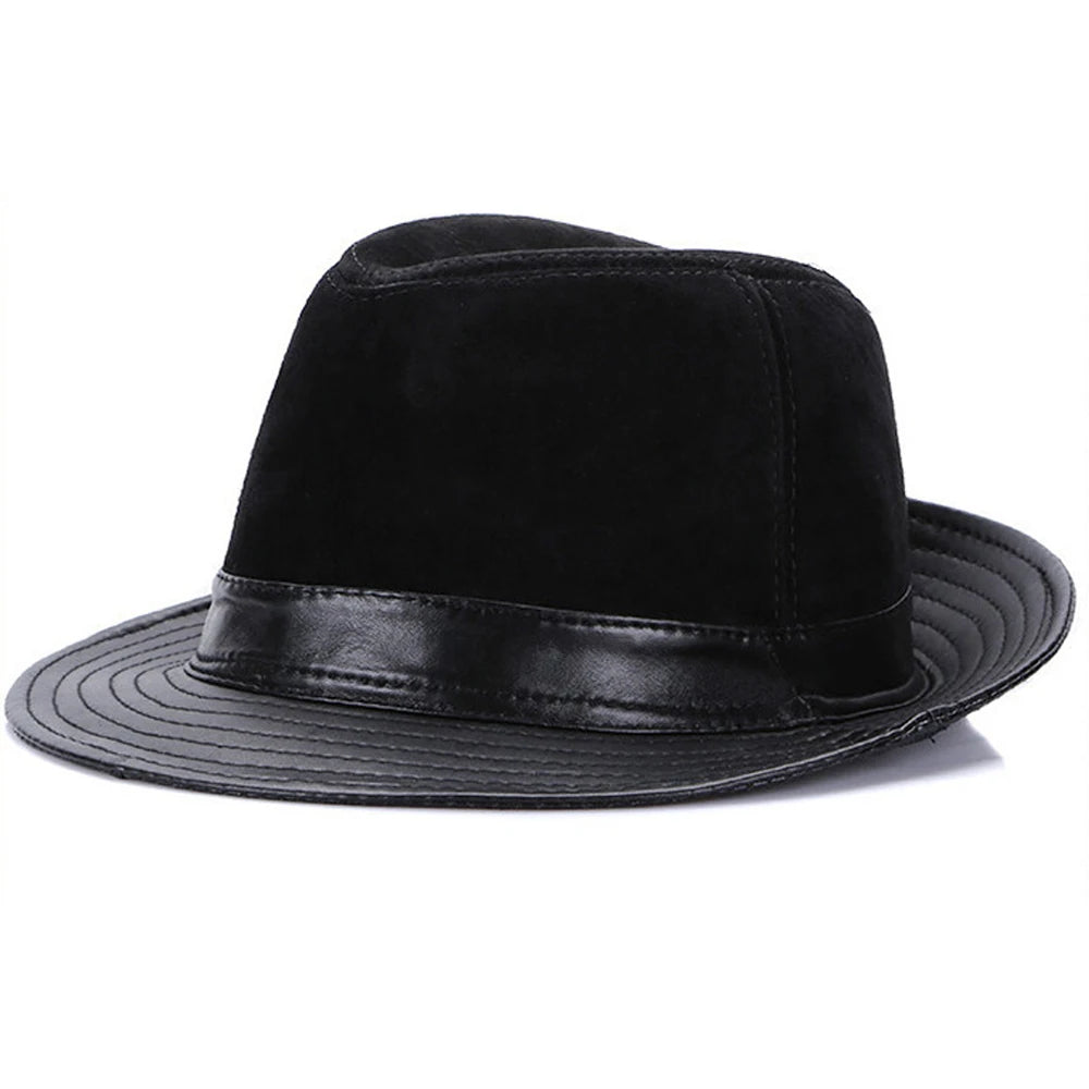 New Men Real Genuine Sheepskin Leather