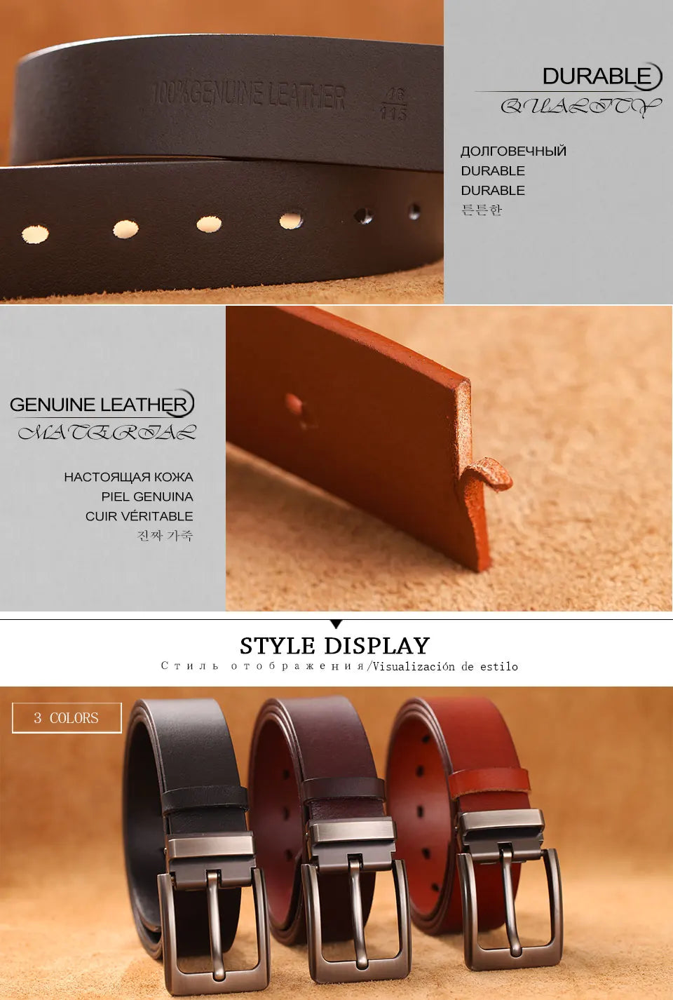 Leather Belts for Men
