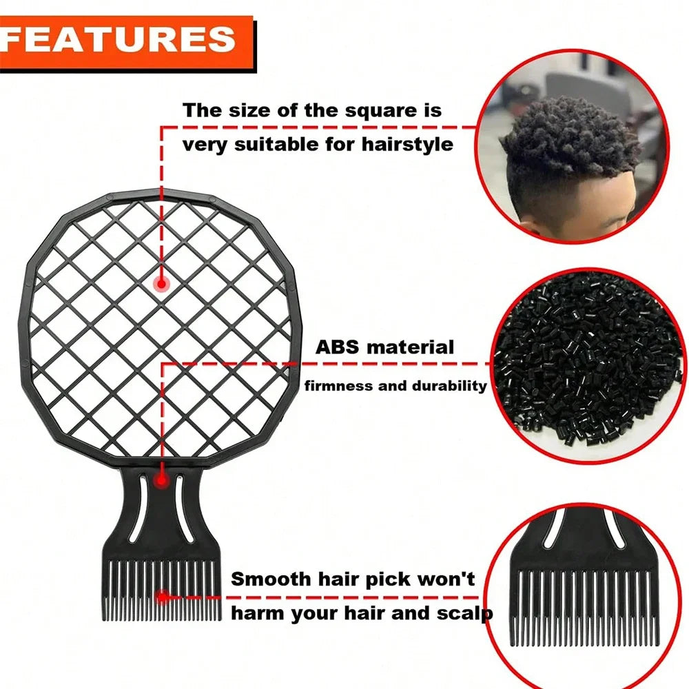 3pcs/set Hair Styling Rubber Washable Afro Curl Sponge Soft Hair