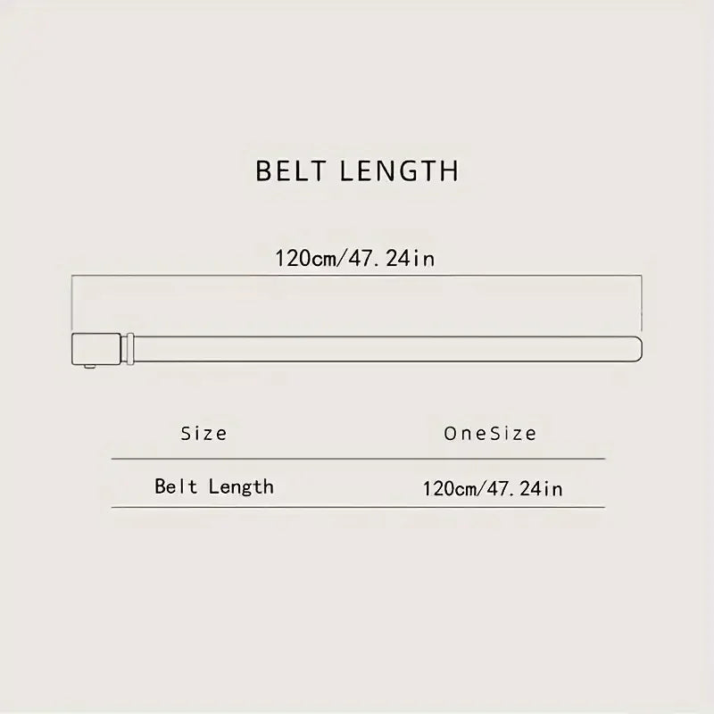 Stylish Men's PU Leather Belt