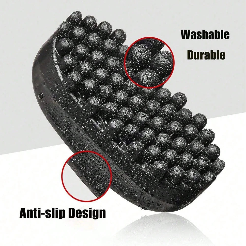 3pcs/set Hair Styling Rubber Washable Afro Curl Sponge Soft Hair