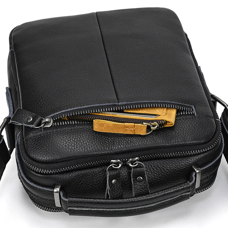 Leather Men's Shoulder Bag
