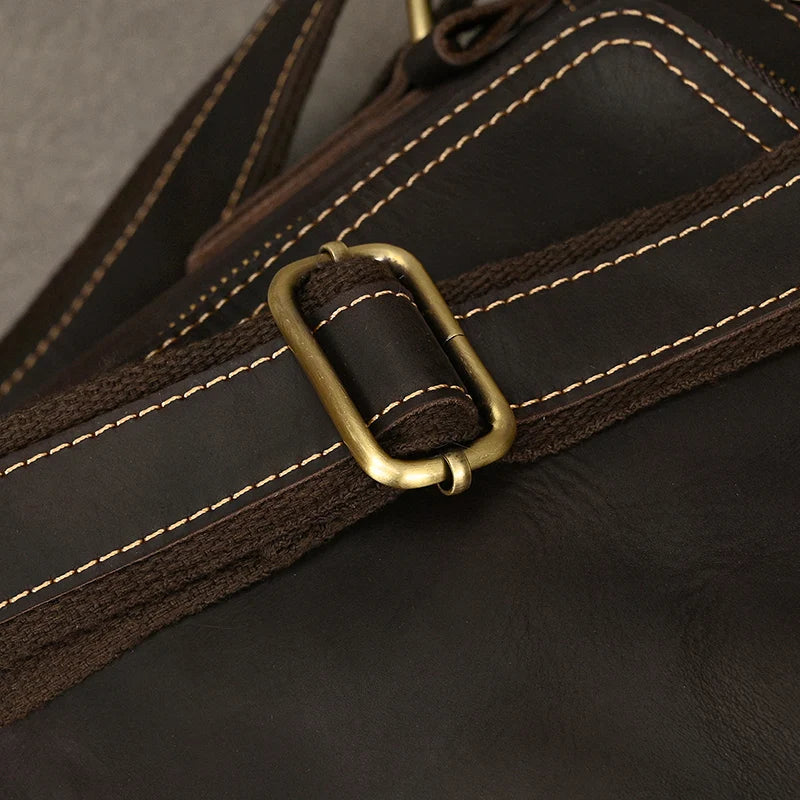 Leather Men's Shoulder Bag