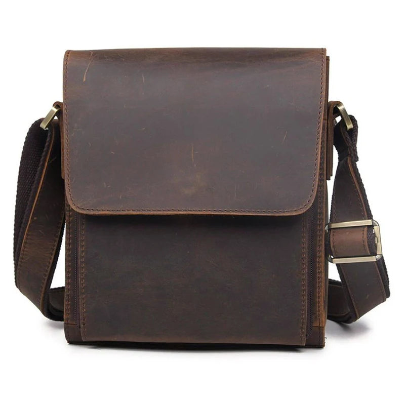 Vintage Fashion Genuine Leather Men