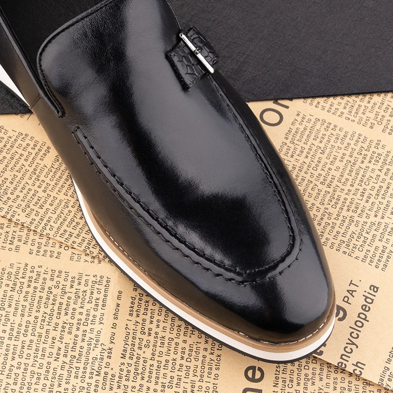 Amazing Black Deluxe Men's Casual Shoes