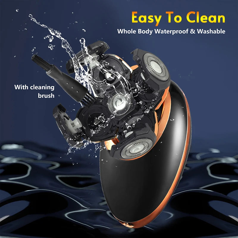 5 In 1 Electric Shaver For Men Bald Head Hair Clipper