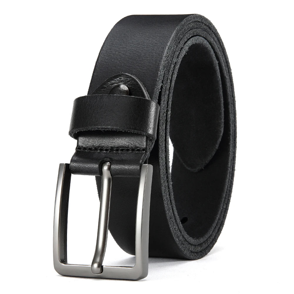 Antique High-quality Metal Needle Buckle Men's Casual Belt