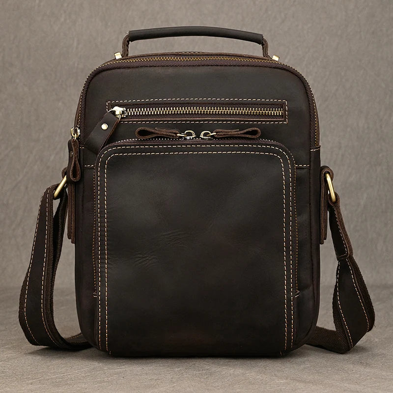 Leather Men's Shoulder Bag