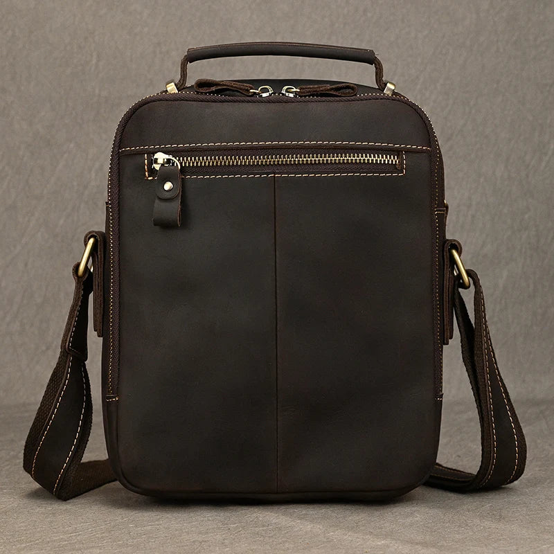 Leather Men's Shoulder Bag