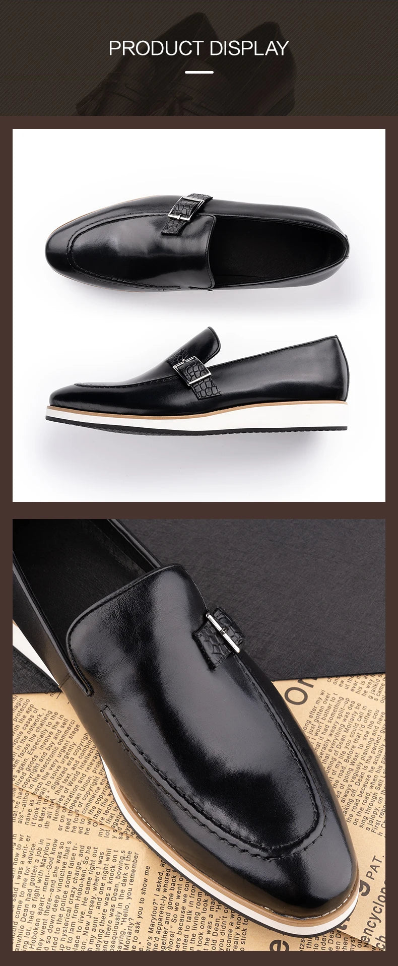 Amazing Black Deluxe Men's Casual Shoes