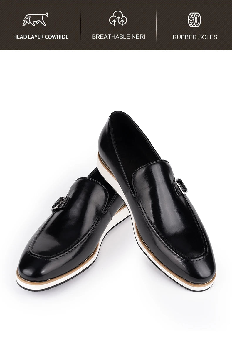 Amazing Black Deluxe Men's Casual Shoes
