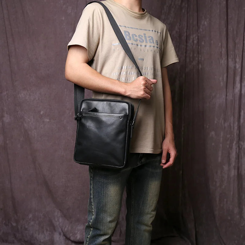 Trendy Men's Genuine Leather