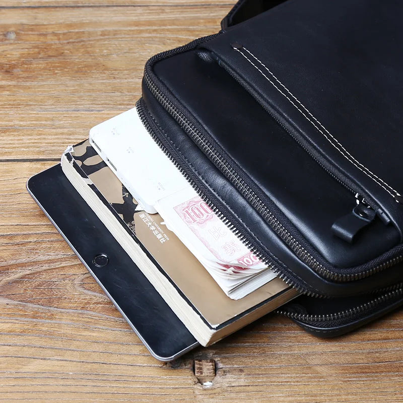 Trendy Men's Genuine Leather