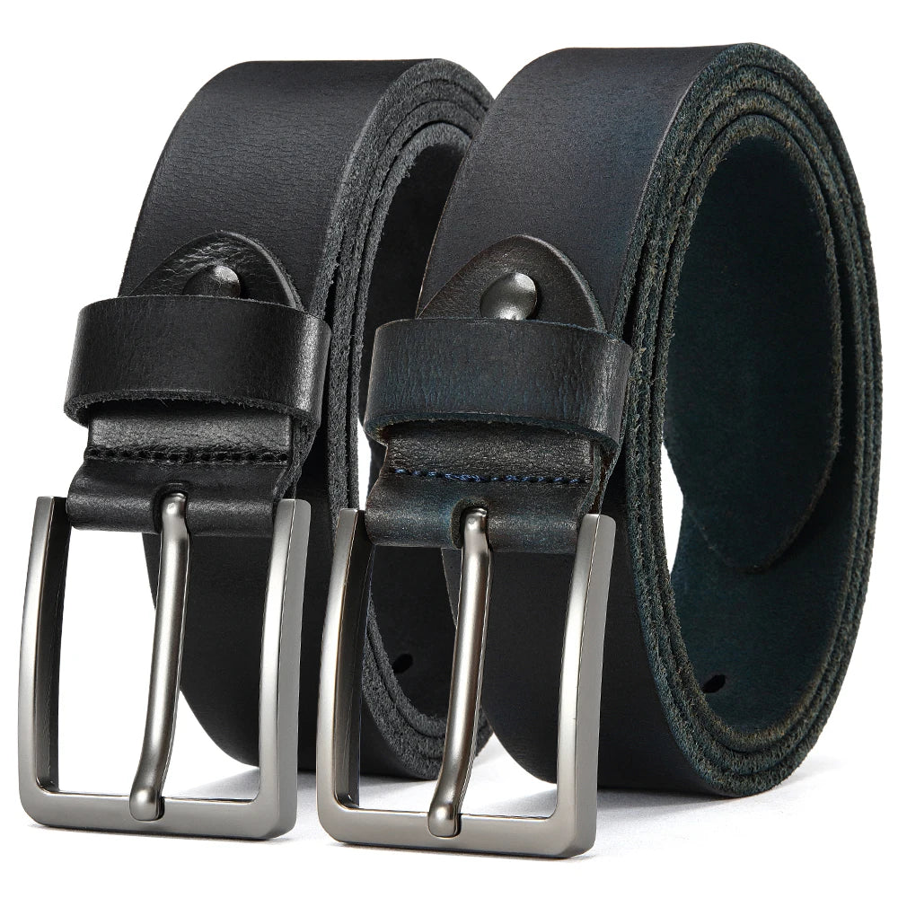 Antique High-quality Metal Needle Buckle Men's Casual Belt