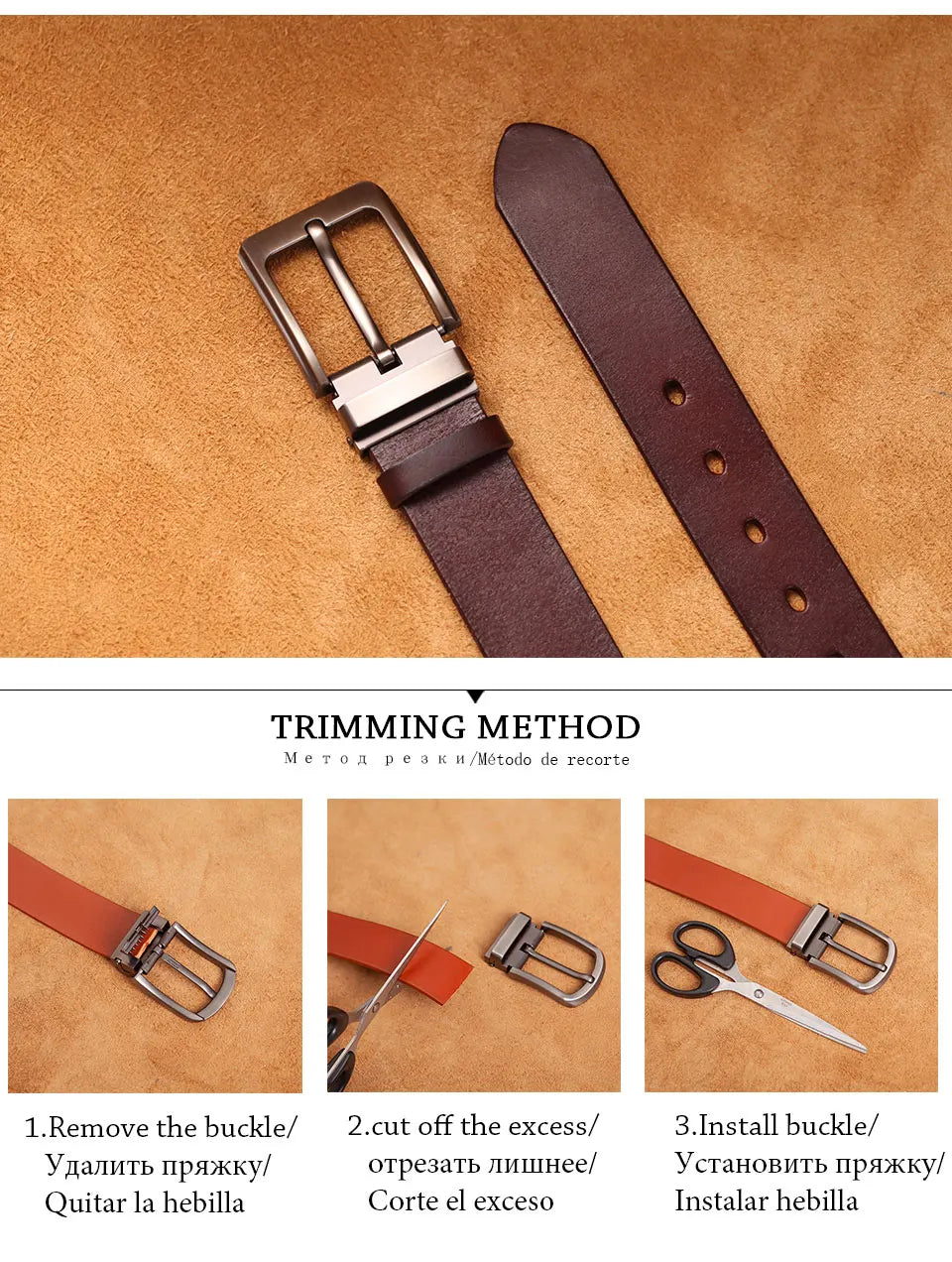 Leather Belts for Men