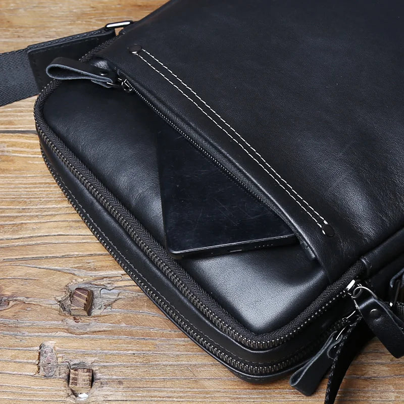 Trendy Men's Genuine Leather