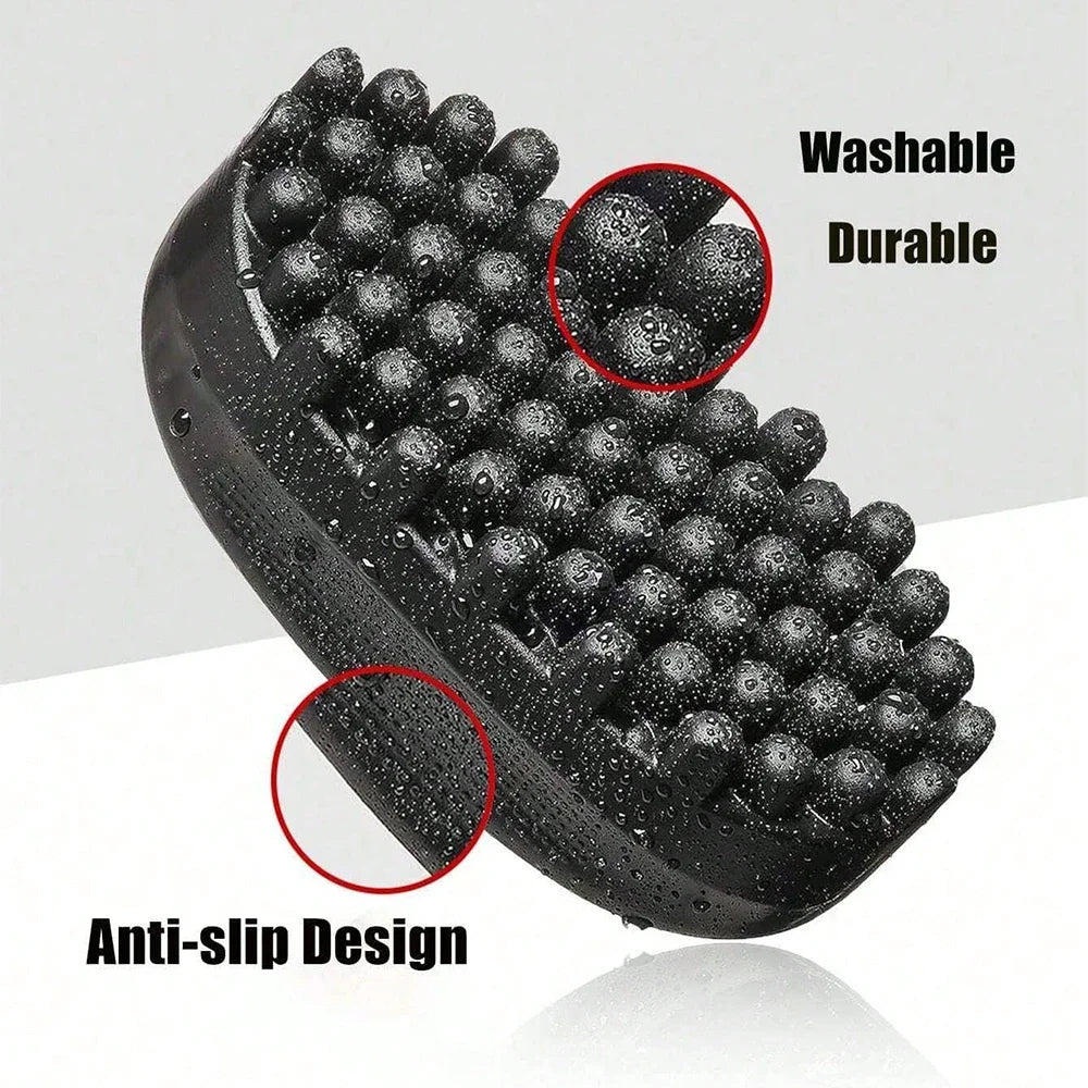 3pcs/set Hair Styling Rubber Washable Afro Curl Sponge Soft Hair