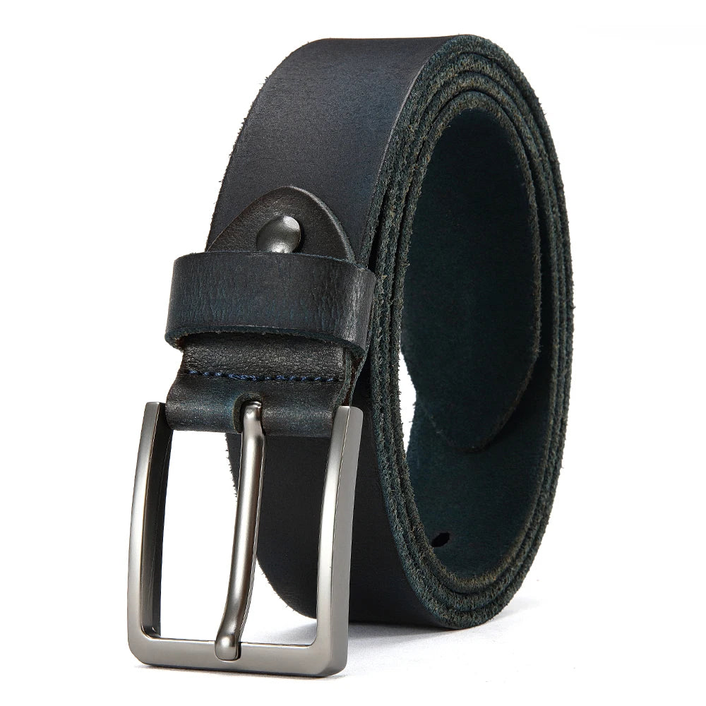 Antique High-quality Metal Needle Buckle Men's Casual Belt