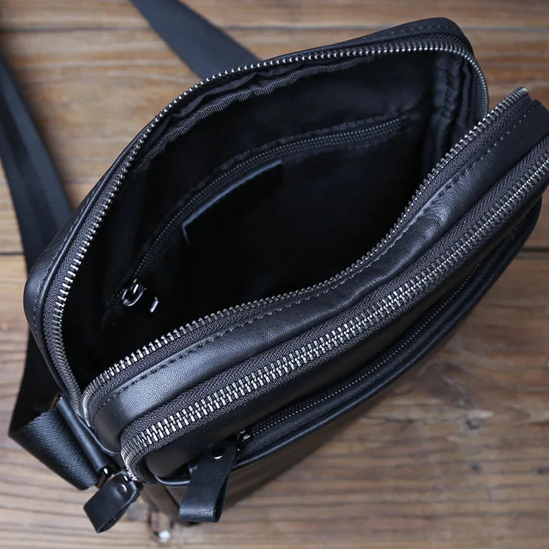 Trendy Men's Genuine Leather
