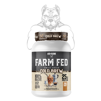 Axe & Sledge Farm Fed Whey Isolate Protein Powder