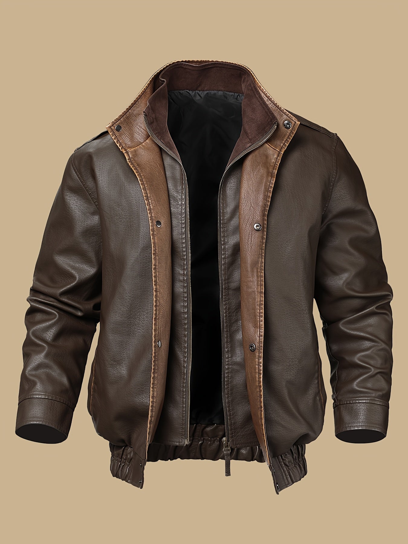 Men'S Vintage Biker Jacket