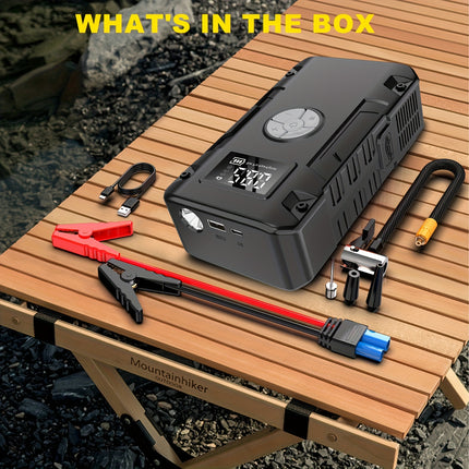 7-in-1 9000A Multifunctional Emergency Start Power  Inflator