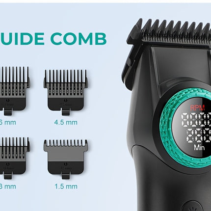 Professional Men's Hair Clipper  Rechargeable E