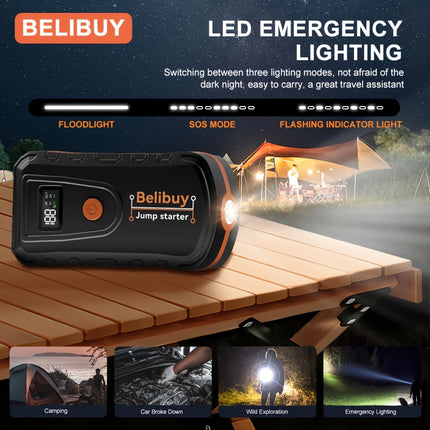8000A Portable Car Emergency Air Pump