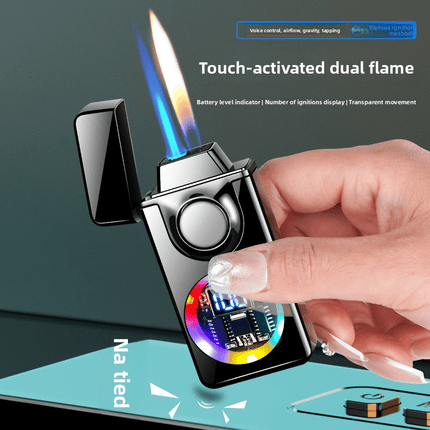 Smart Butane Voice Lighter – 5 Modes