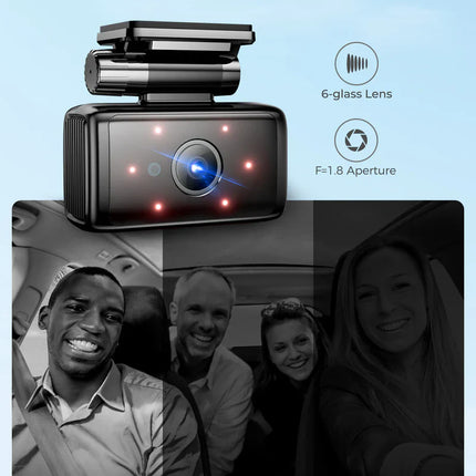 AZDOME M580 3CH 5K Dash Cam