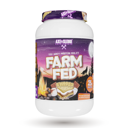 Axe & Sledge Farm Fed Whey Isolate Protein Powder
