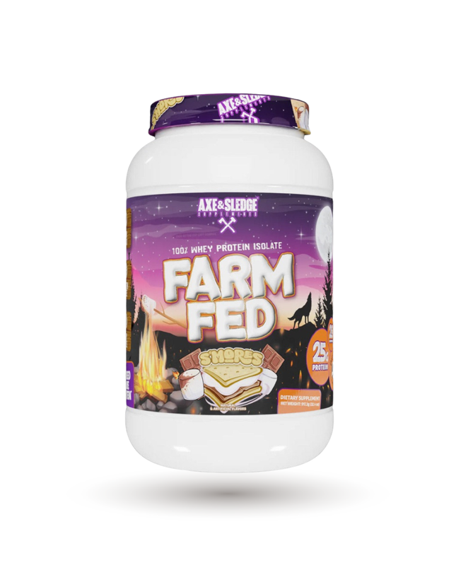 Axe & Sledge Farm Fed Whey Isolate Protein Powder