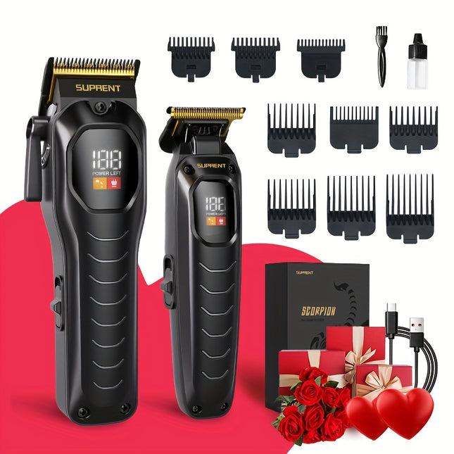 professional  Hair clipper  Grooming Kit, Perfect for Home & Barber Use
