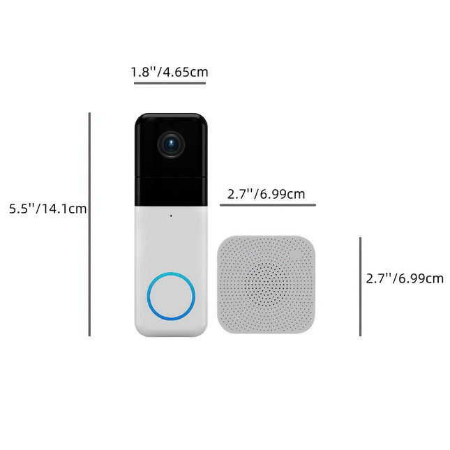 Wyze Wireless Video Doorbell Pro (Chime Included), 1440 HD Video