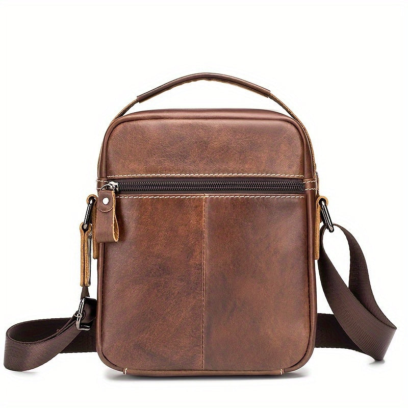 Genuine Leather Crossbody Bag