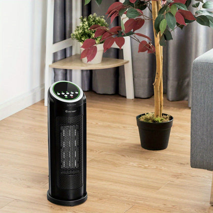 DIBELLAY 1500W Ceramic Heater – Quiet, Remote & Safe”