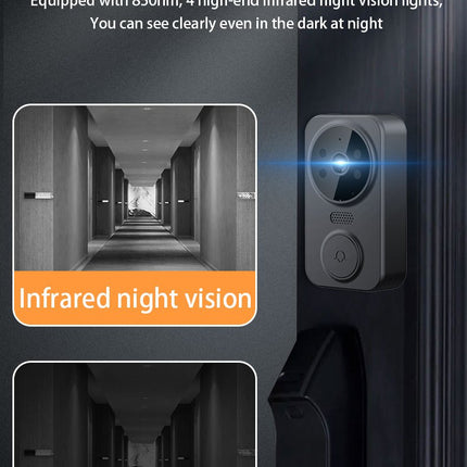 Wireless Video Doorbell with 4.3" HD Screen