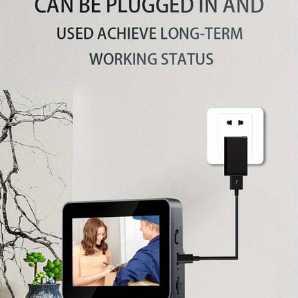 Wireless Video Doorbell with 4.3" HD Screen