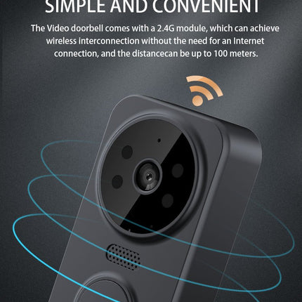 Wireless Video Doorbell with 4.3" HD Screen