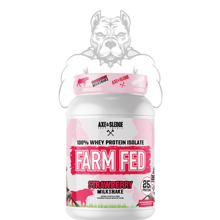 Axe & Sledge Farm Fed Whey Isolate Protein Powder