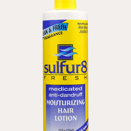 Sulfur 8 Fresh Moisturizing Hair Lotion 12 oz