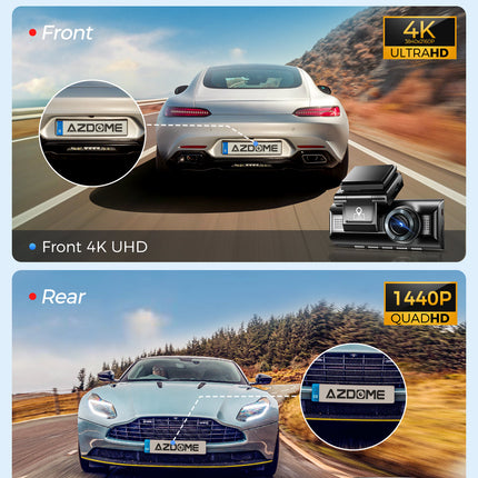 AZDOME M550 Max 3CH 4K Dash Cam
