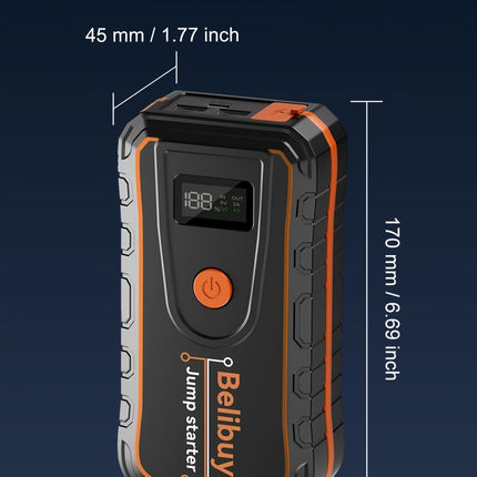 8000A Portable Car Emergency Air Pump