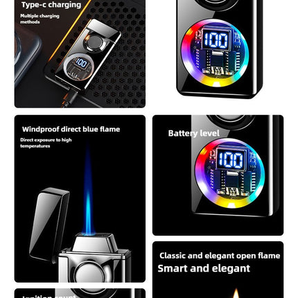 Smart Butane Voice Lighter – 5 Modes