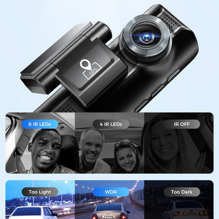 AZDOME M550 Pro 3CH 4K Dash Cam