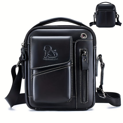 Genuine Leather Crossbody Bag