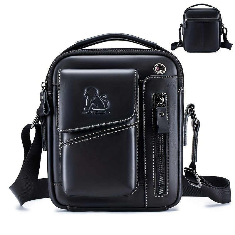 Genuine Leather Crossbody Bag